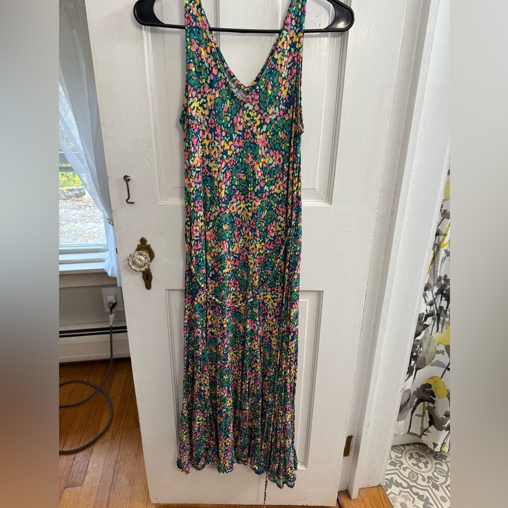 LOFT Multicolor Floral Dress